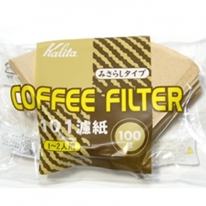 칼리타 커피 여과지 101-100p (황) 