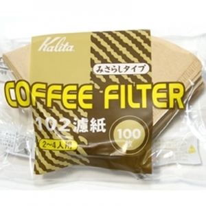 칼리타 커피 여과지 102-100p (황) 